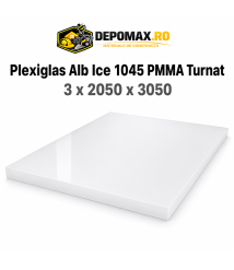 Plexiglas Alb/Ice 1045 PMMA turnat 3 x 2050 x 3050 mm Plexiglas Alb/Ice 1045 PMMA turnat 3 x 2050 x 3050 mm